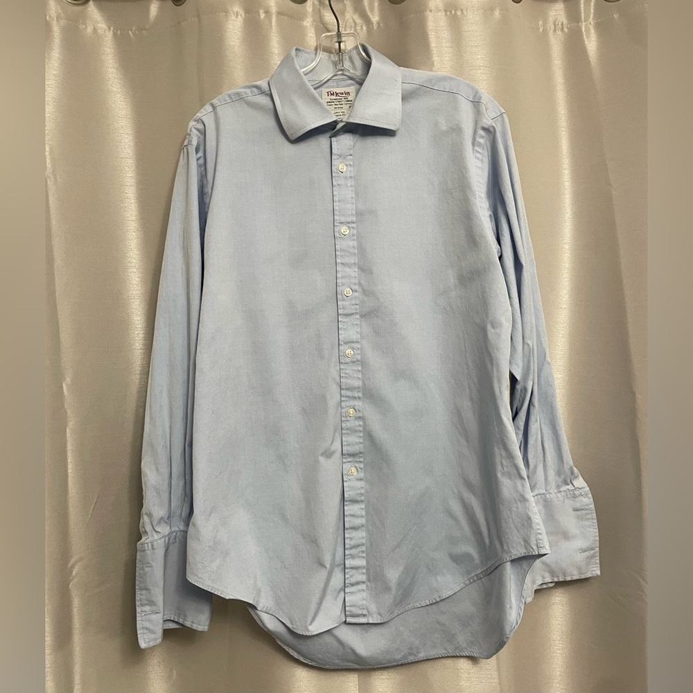 T.M. Lewin - long sleeve button down dress shirt.